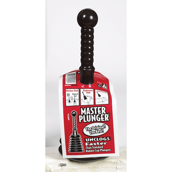 Shorty Master GT Water Products Master Plunger Mini Toilet Plunger 12 in. L X 4 in. D MPS4 - main
